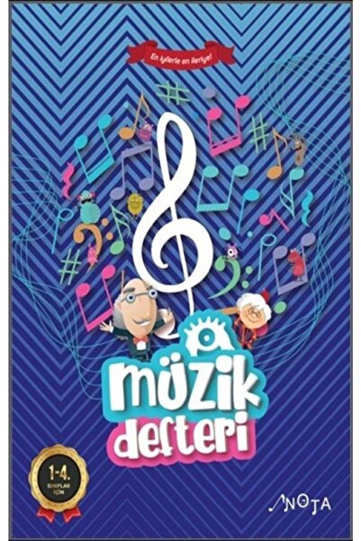 Genel Markalar Müzik Defteri Ilköğretim 1-4. Sınıflar Için, Nota Yayınları Ko...