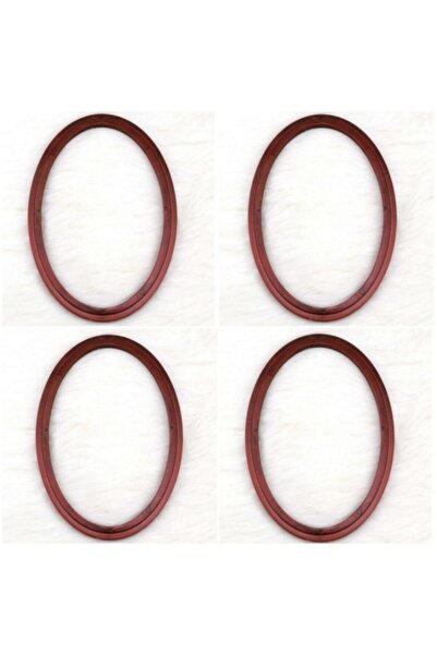 Nurge Овальний пластиковий обруч 15 см * 23,5 см, 4 штуки