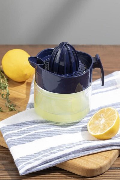 Anadolu Saray Çarşısı Practical Glass Um'Ay Lemon Squeezer |   Glass Lemon Squeezer 300 ml