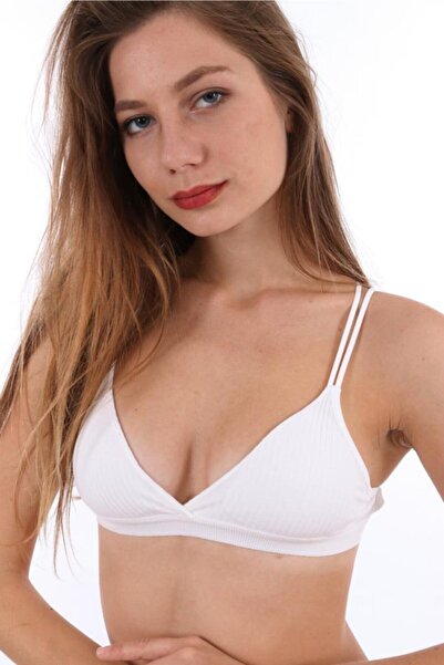 Scarlet Ticaret Supported Back Cross Detailed Sports Bra