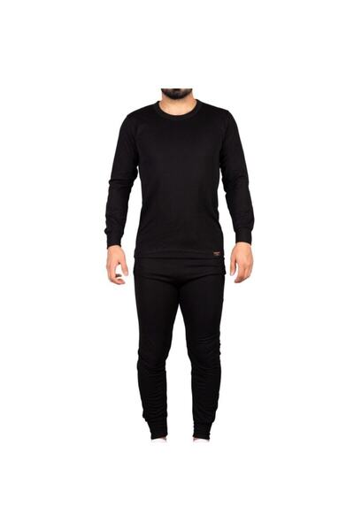 bejamonti Унисекс черен комплект термо бельо