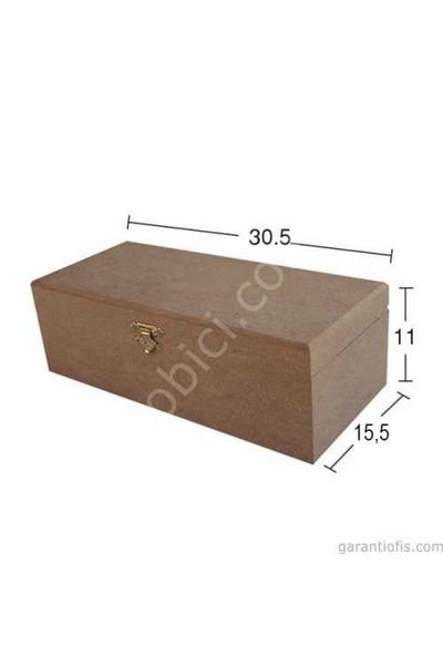 İstanbul Hobi Wooden Box (mdf) Object Ku340