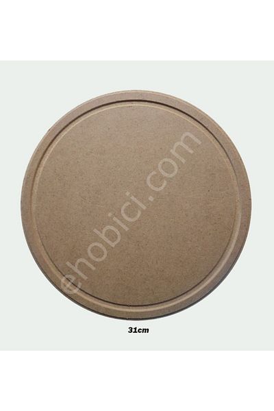 İstanbul Hobi Round Supla Wood (mdf) Object L-275