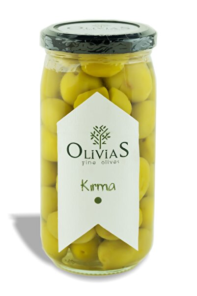 Olivias Fine Olives Domat Kırma Yeşil Zeytin