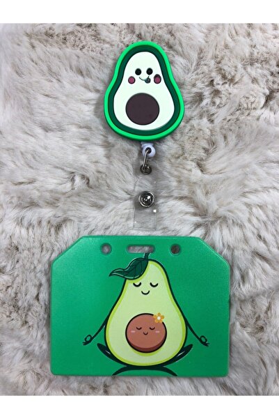 Hediyebum Set de suporturi pentru carduri Avocado Yoyo și Yan