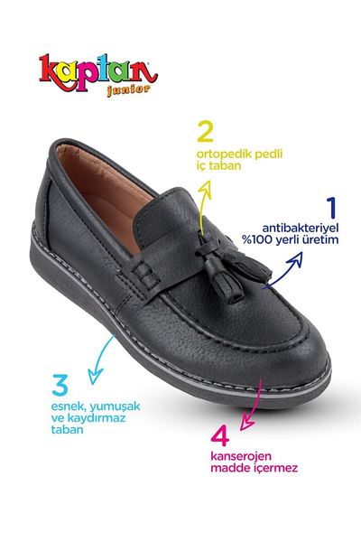 KAPTAN JUNIOR Klassische Schuhe für Jungen