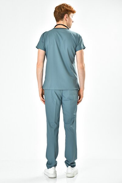 Owlet Medikal Set uniformă chirurgicală Lycra albastru antracit