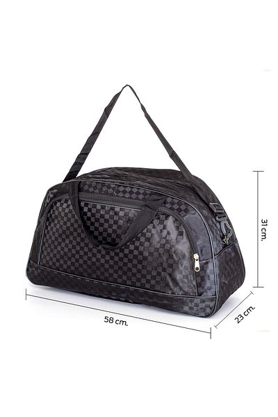 Solo Bag Geantă neagră de umăr pentru sport și călătorie