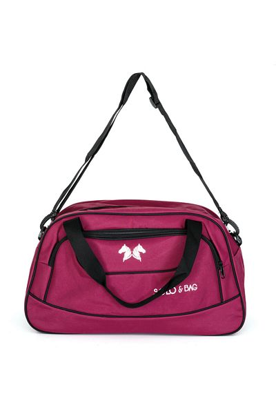 Solo Bag Medium Size Unisex Claret Red Sports Fitness And Travel Bag