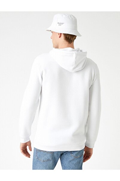 Koton Φούτερ με στάμπα με κουκούλα