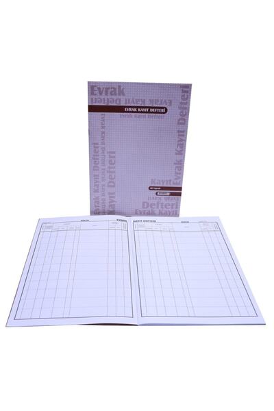 ÖZKAN Armat Evrak Kayıt Defteri 40 Yaprak
