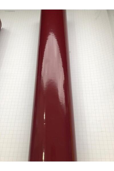 Baskı Madeni Shiny Burgundy Coating Foil - 40 CM x 1 METER, Self-Adhesive