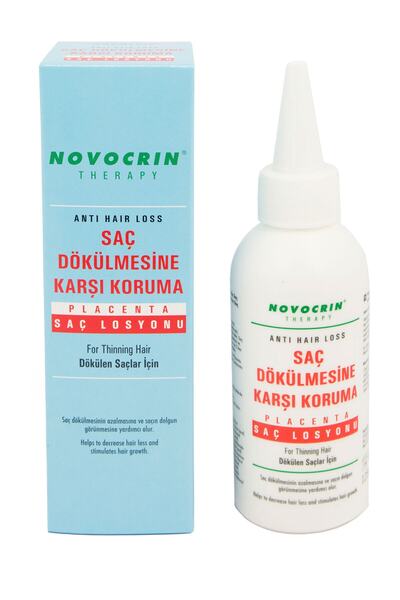 Novocrin Placenta Saç Dökülmelerine Karşı Bakım Losyonu 125 ml