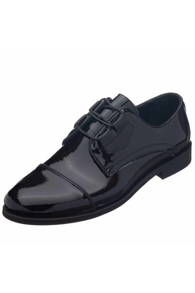 İriadam Nv1945 Black Patent Leather Men's Shoes