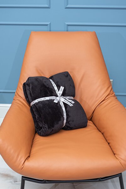 MEYHOME Wellsoft Plush TV Blanket (150X200 CM) Black