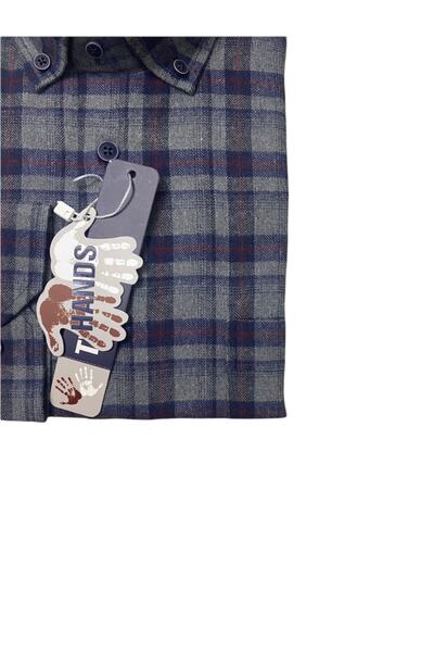 TWO HANDS Чоловіча класична зимова сорочка 1531