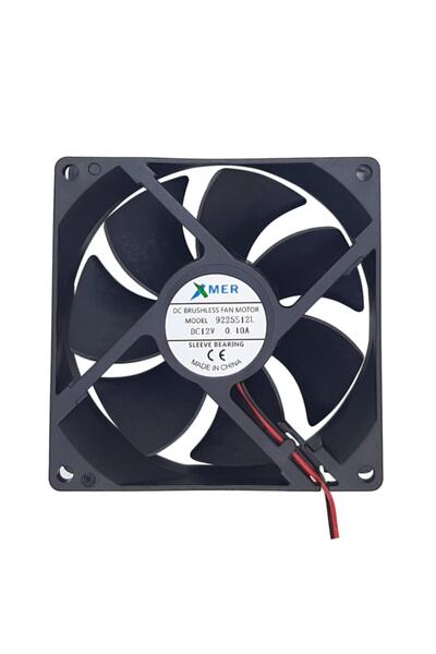 Kaizen Market Xmer 92x92x25mm 12v 0.10a 2 كابل مروحة