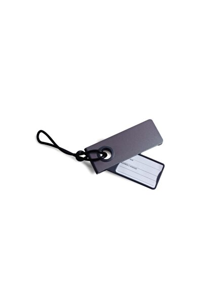 Lexon Bavul, Valiz Etiketi Neo Metalik Gri