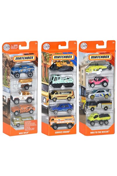 Matchbox C1817 Matchbox™ 5'li Araba Seti / Asorti Seçilemez.