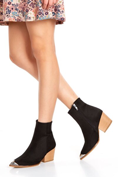 derithy Черевики Rosier Чорні замші-ptm2100