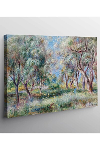 StellaStore Pierre Auguste Renoir Zeytin Ağacı Kanvas Tablo