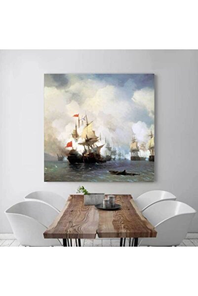 StellaStore Ivan Aivazovsky Sakız Adası Kanvas Tablo