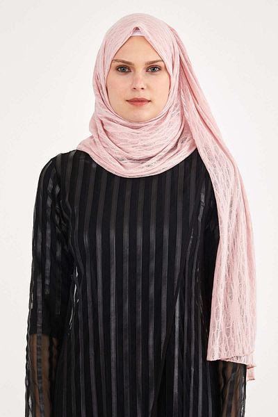 Differenza Spider Knitwear Shawl - Powder