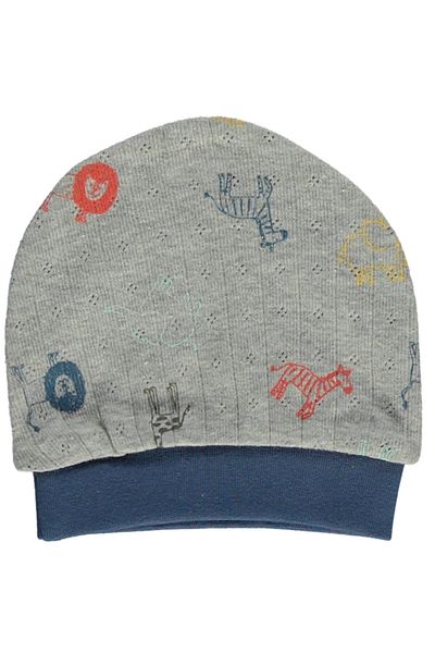 Bebetto Openwork Hat 2-Piece Baby Beanie (colorful Friends) (t2346)