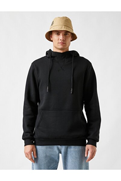 Koton Baskılı Kapşonlu Sweatshirt