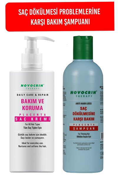 Novocrin Saç Dökülmesine Karşı Bakım Seti