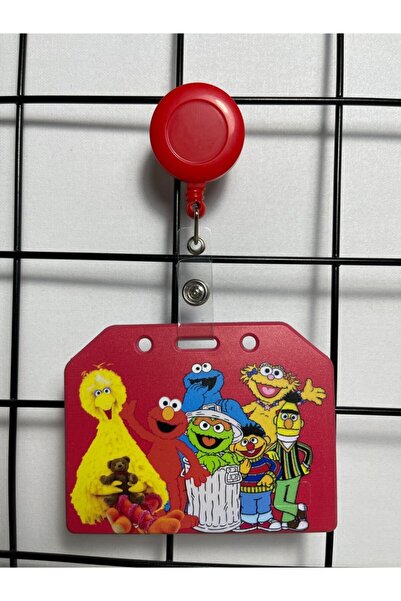Hediyebum Sesame Street Red Guler Card Teaca Yoyo