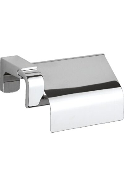 Tema Banyo Kapaklı Wc Tuvalet Kağıtlığı Krom