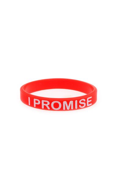 PurpleJam Lebron James Red I Promise Bracelet