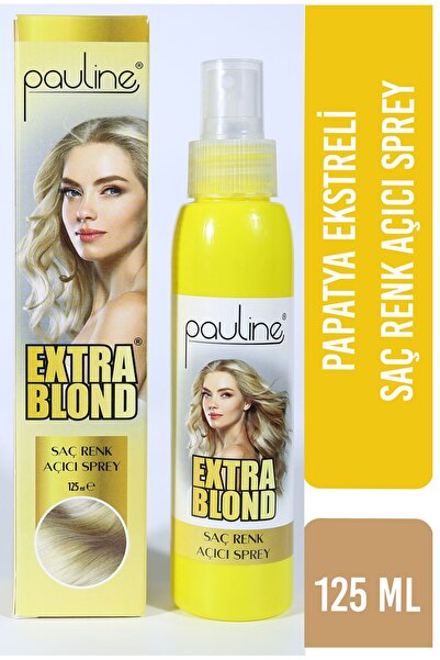 Pauline Doğal Saç Açıcı Sprey - Extra Blond 125 ml