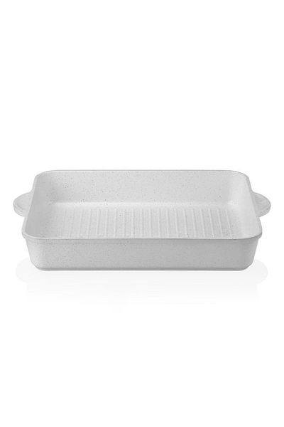 Taç White Deep Square Tray - Lavita Tac-6318