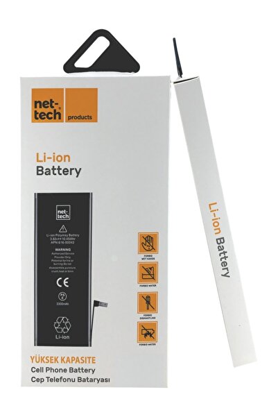 Nettech iPhone 7 Plus Batarya 3300 mAh Güçlendirilmiş  Kapasite + Tamir Seti Hediye