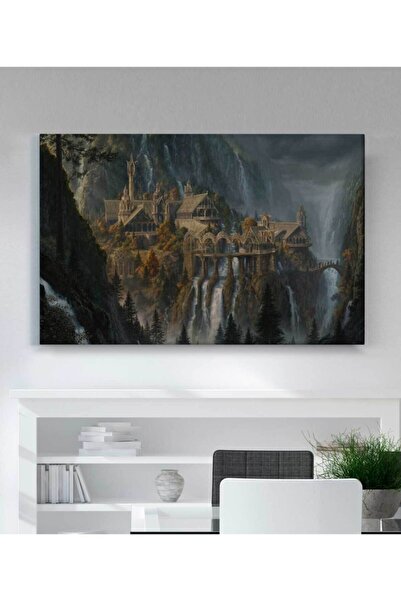 Genel Markalar Yüzüklerin Efendisi Kanvas Tablo