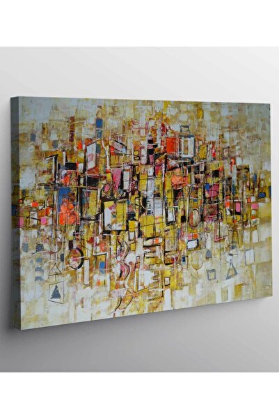 StellaStore Metropol Yağlı Boya Kanvas Tablo