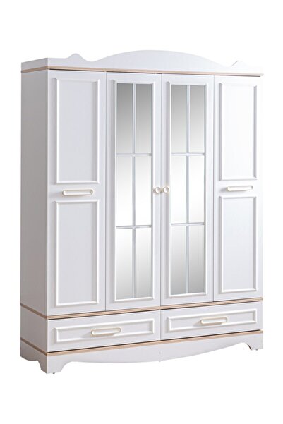 Setay Gardırop, Zirve Genç Odası 4 Kapaklı Dolap