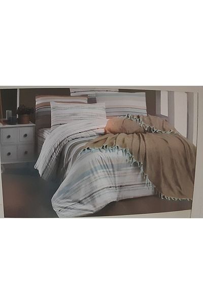 Kristal طقم غطاء فاخر طقم بيكيه مزدوج Gizmo Mint