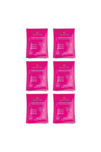 Argan Cure Manicure Care Gloves 6 Pieces