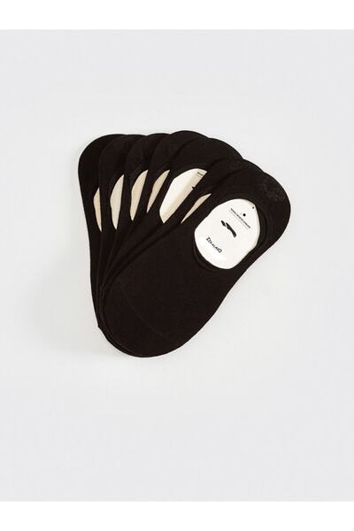 Shopiolog Ανδρικές κάλτσες μπαλαρίνας Invisible Anti-Slip Heel Silicone 6 Pack