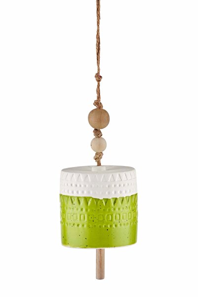 The Mia Dekor - Çan 11 Cm Yeşil DKR0056