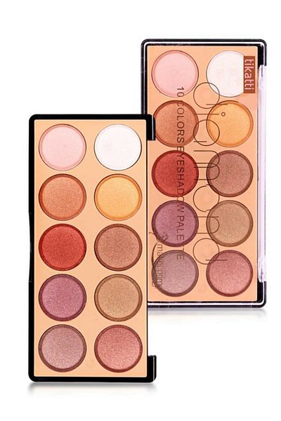 Tikatti Diamond 10-Piece Eyeshadow Palette - 02 Model