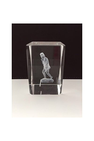 ATA TANITIM Atatürk Kocatepe Kristali 5x5x8cm Masa Üstü Dekoru Kaidesiz. Koca...