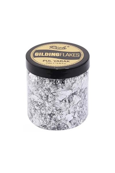 Rich Gilding Flakes Pul Varak Silver 0171