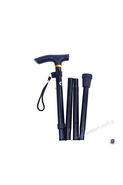 Watton Foldable Walking Stick - Practical and Cut Holder