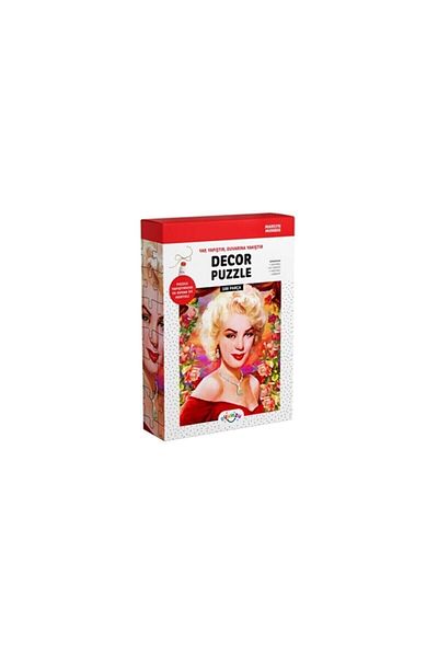 NT Handmade 100 Piece Marilyn Monroe Puzzle with Glue and Rope as Gift