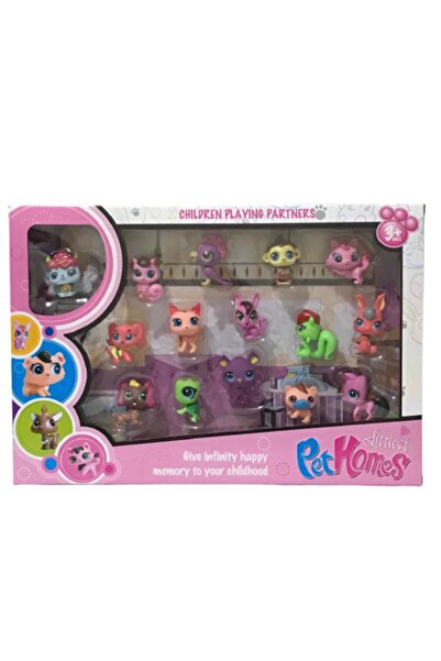 Minişler Pet Shop Minişler Littles Pet Shop 15li Karakter Seti
