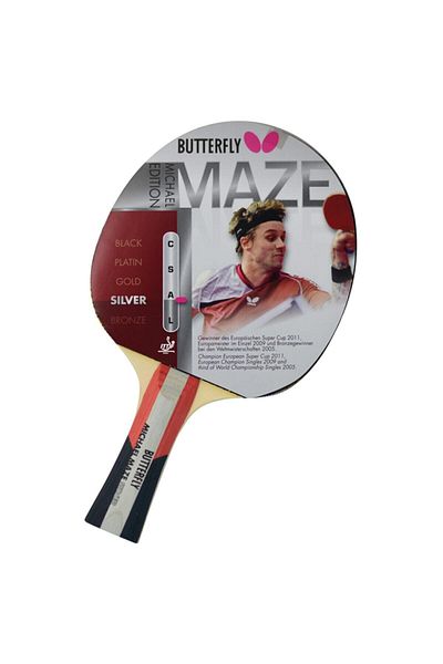 BUTTERFLY Michael Maze Silver Table Tennis Racket